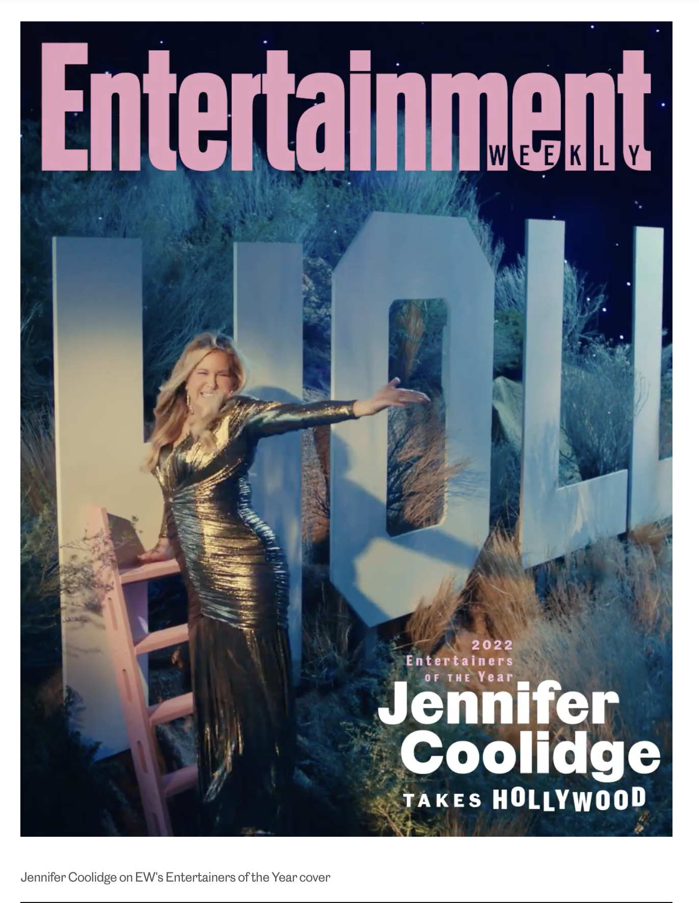 Jennifer Coolidge Wears Tadashi Shoji